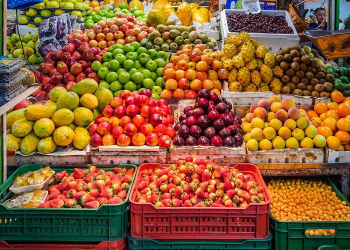 Cajones de fruta
